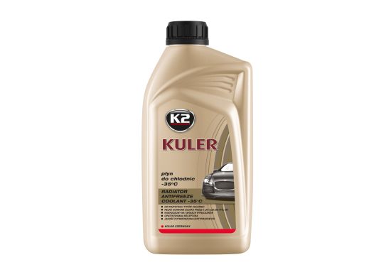 Антифриз (червоний)/K2 KULER G12/G12+ LONG LIFE -35C 1L RED T201C